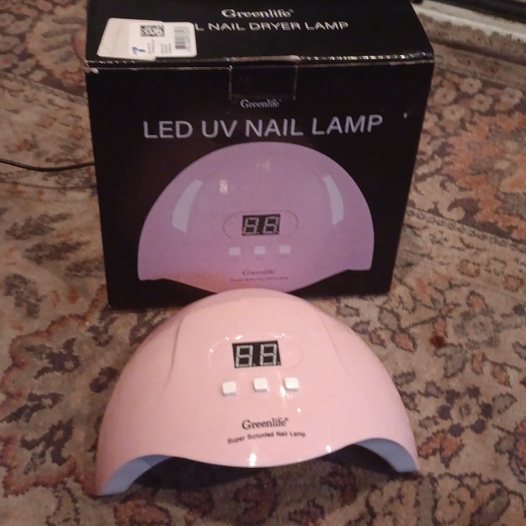 24 Piece Gel Nail Polish Set With LED UV Nail Lamp - Picture 3 of 4